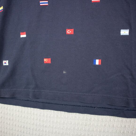 Brooks Brothers Multi Flag Slim Fit Button Up Shirt Medium - Picture 3 of 7